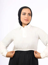 ياقة شميز بكم